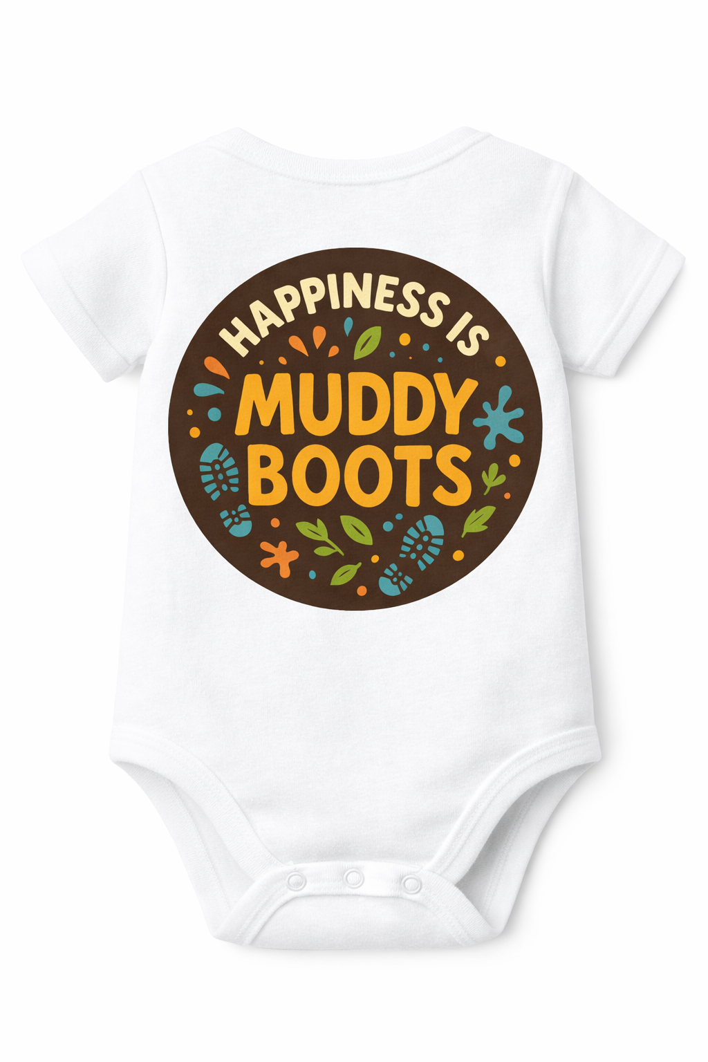 Happiness Is Muddy Boots