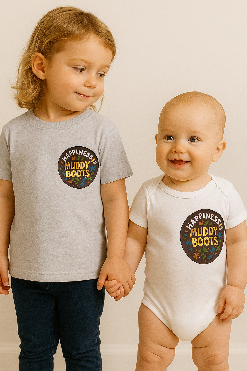 Happiness Is Muddy Boots