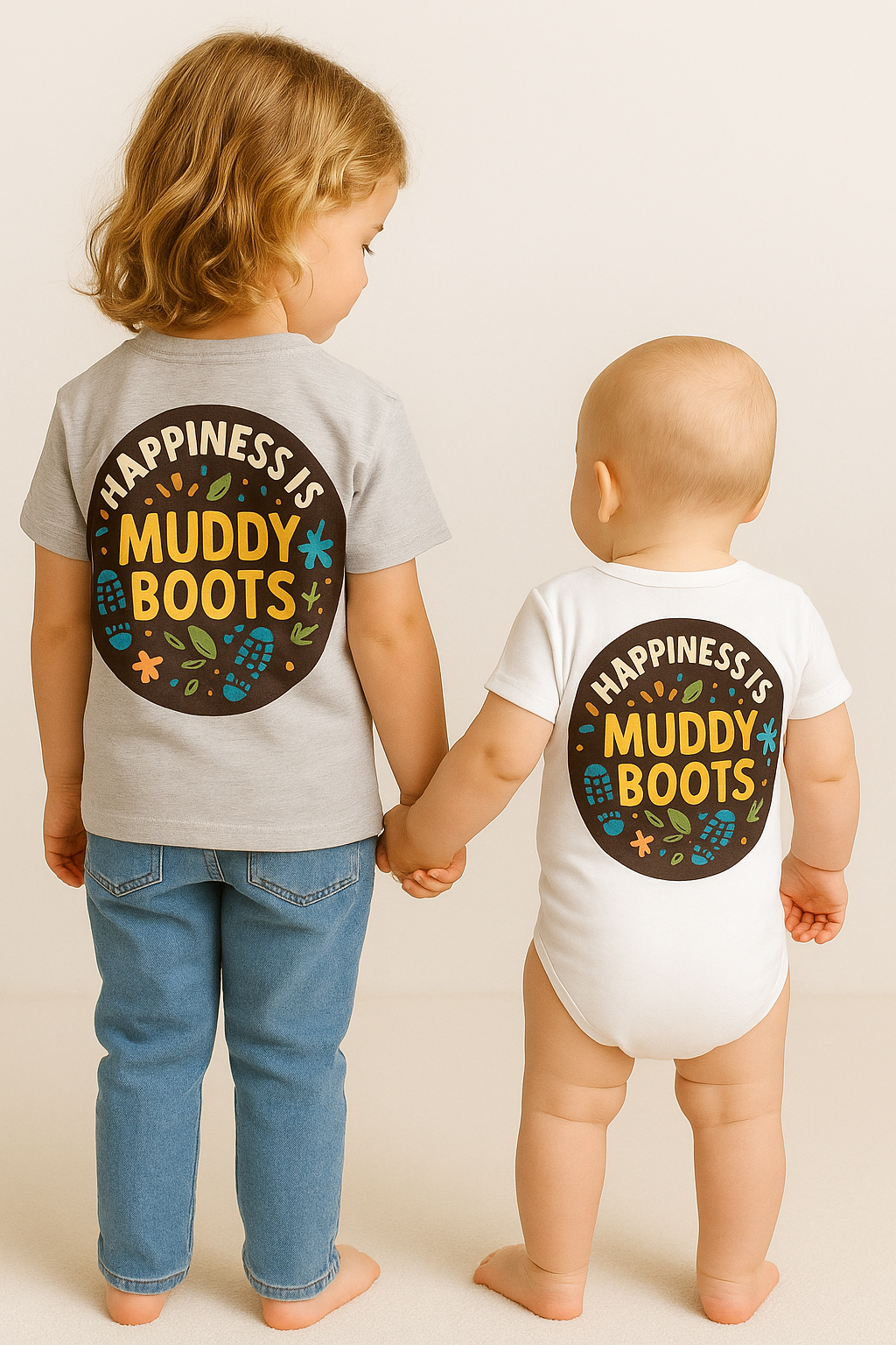 Happiness Is Muddy Boots