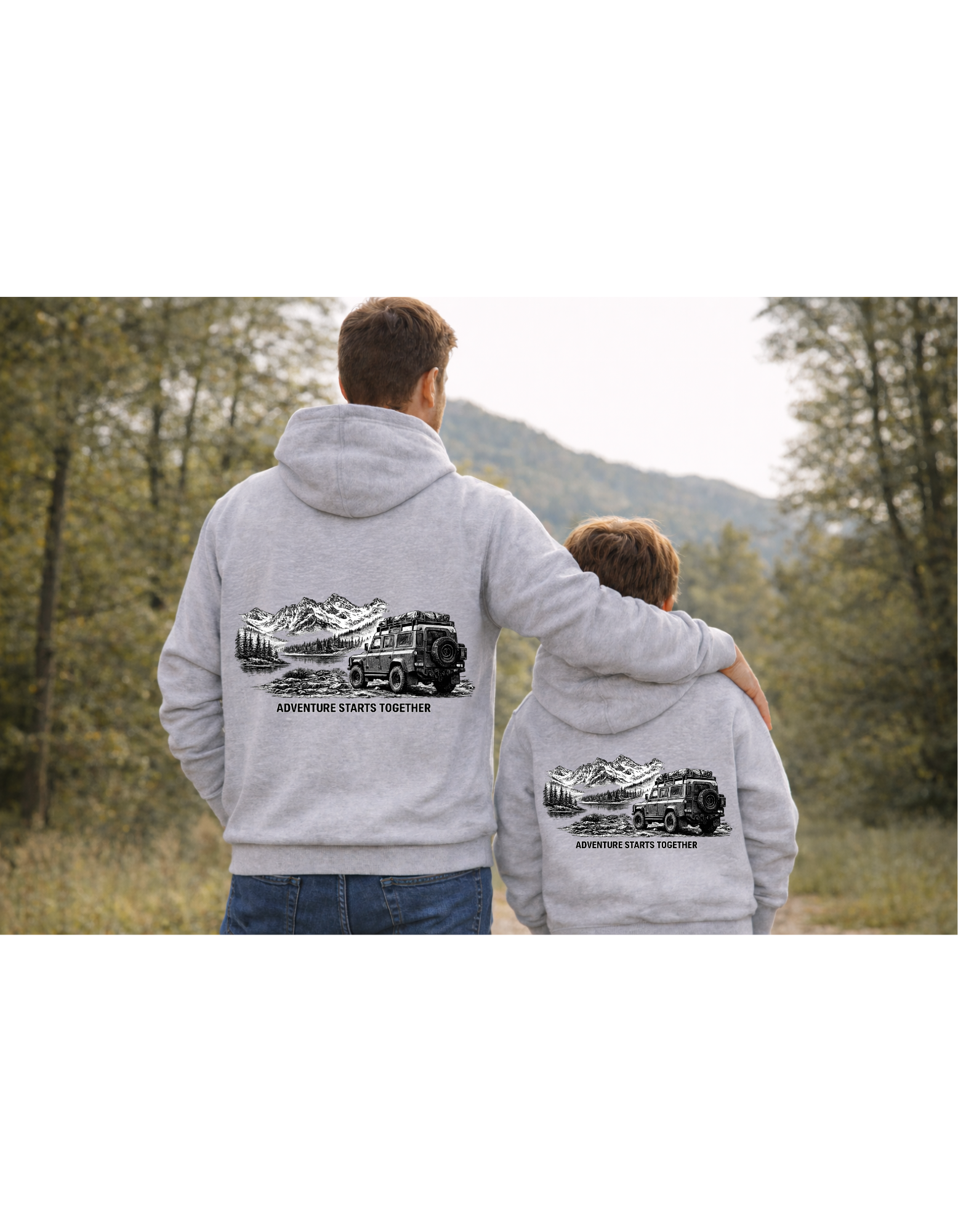 Adventure Starts Together Hoodies